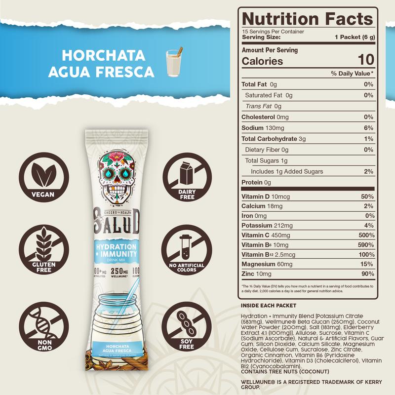 2-in-1 Hydration & Immunity Packets