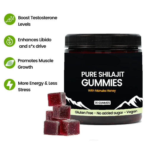 Pure Shilajit Gummies  - #1 Solution for Health & Well-Being