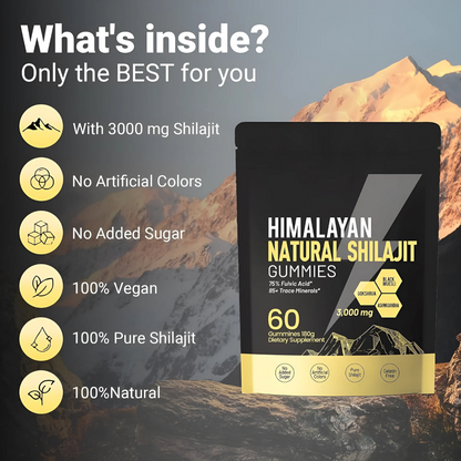 Himalayan Natural Shilajit Gummies